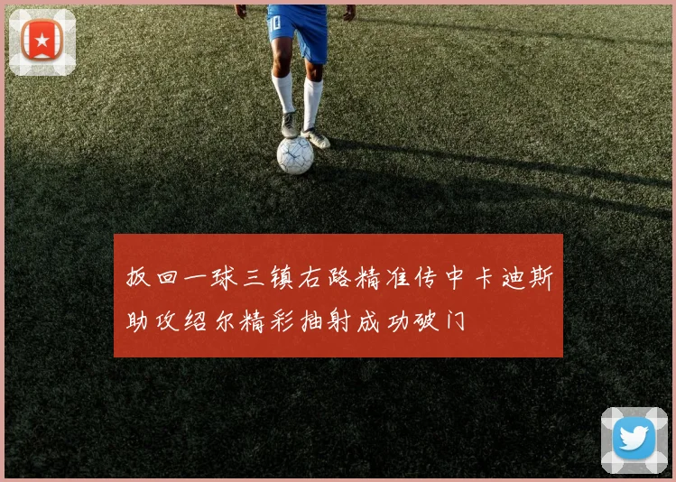 扳回一球三镇右路精准传中卡迪斯助攻绍尔精彩抽射成功破门